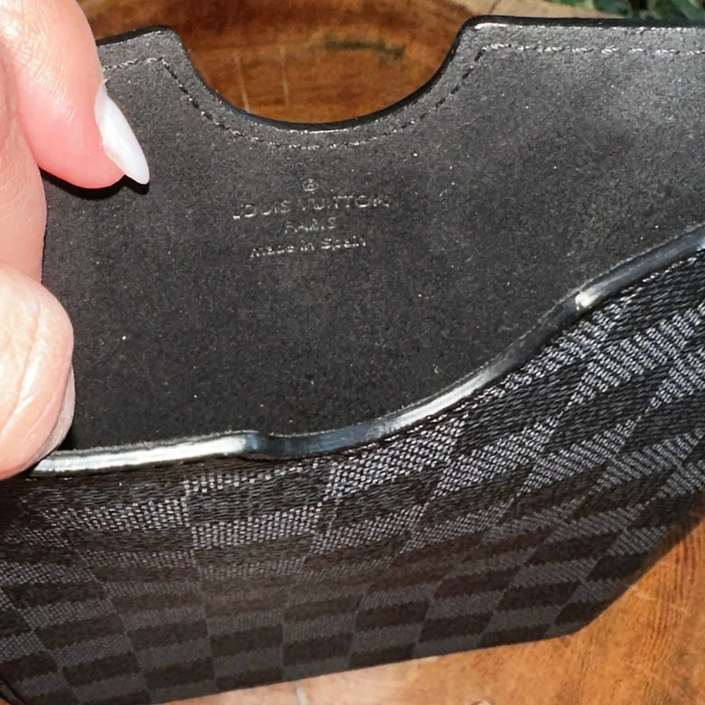 Louis Vuitton Damier Graphite iPad Mini Sleeve Tablet Case